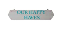 Happy Haven Sign