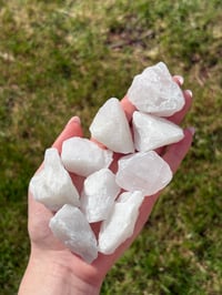 Image 1 of Snow Quartz Raw Chunks