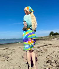 Image 3 of Wiggle Skirt in Heatwave