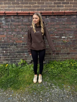 Image of Spirit of 58 Unisex Heavyweight Hoodie in Espresso 