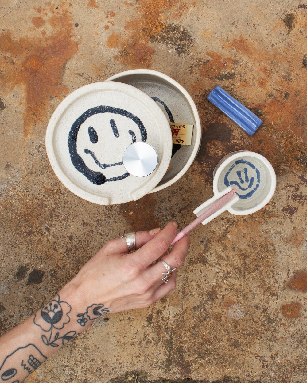 Image of Smiley ashtray