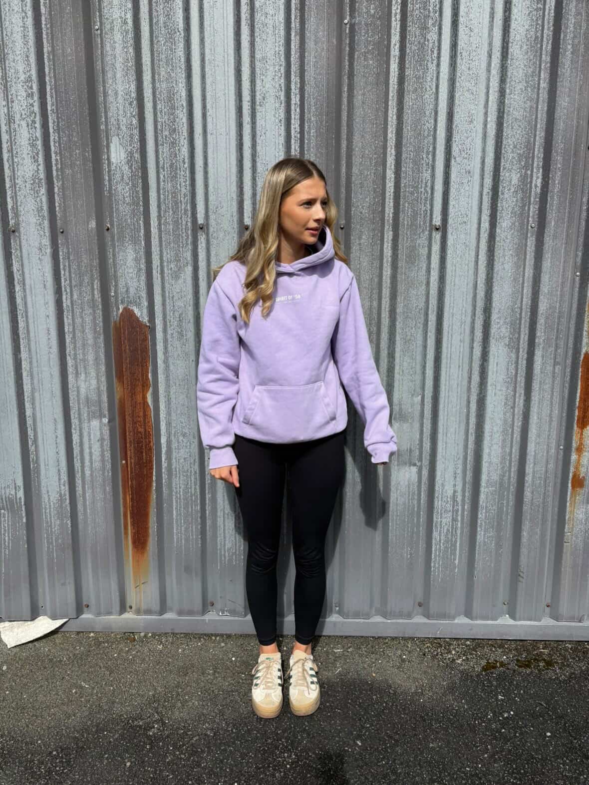 Image of Spirit of 58 Unisex Heavyweight Hoodie in Lilac 