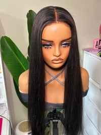 Image 2 of Straight frontal Wig