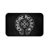 Image 1 of Chrome Hearts Cross Non-Slip Microfiber Rug Luxury Gothic Style Aesthetic Bathroom Decor