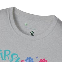 Image 6 of First Mother's Day T-Shirt — Floral New Mom Tee