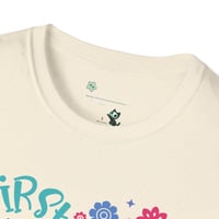 Image 9 of First Mother's Day T-Shirt — Floral New Mom Tee