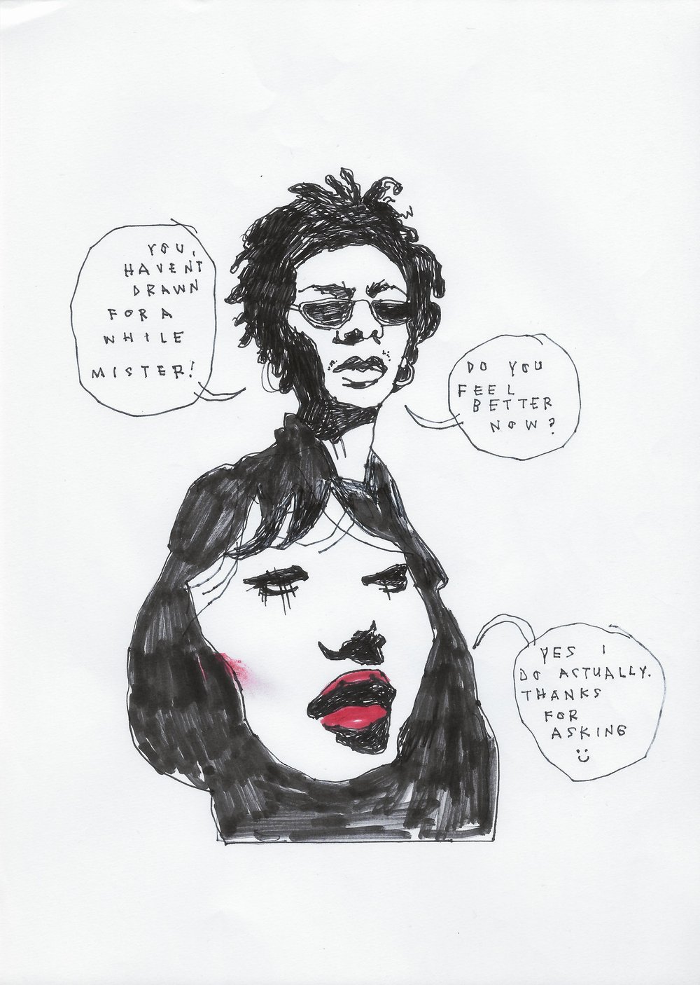 Image of "DO YOU FEEL BETTER NOW?" - ORIGINAL