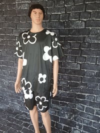 Image 2 of Men's black and white short set size 1XL, 2XL, 3XL, 4XL