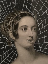 Image 2 of Antique Occult engraving collection with preserved web -B