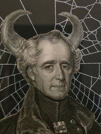 Image 4 of Antique Occult engraving collection with preserved web -C