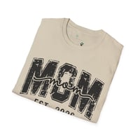 Image 13 of Mom Est. 2026 T-Shirt — Vintage Distressed New Mom Tee