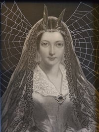 Image 3 of Antique Occult engraving collection with preserved web -F