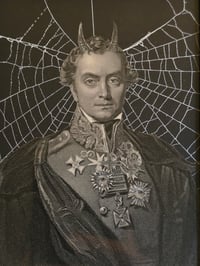 Image 1 of Antique Occult engraving collection with preserved web G