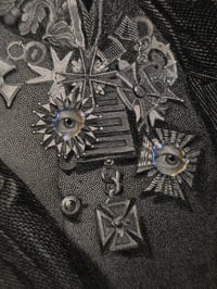 Image 3 of Antique Occult engraving collection with preserved web G