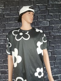 Image 4 of Men's black and white short set size 1XL, 2XL, 3XL, 4XL