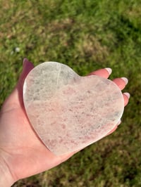 Image 2 of Selenite Heart Charging Plate