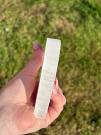 Image 3 of Selenite Heart Charging Plate