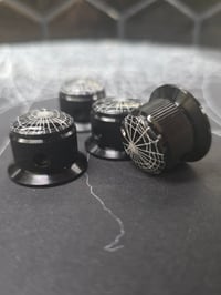 Image 2 of Preserved Web Guitar potentiometer knobs - Set A