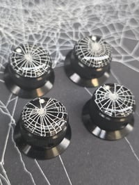 Image 4 of Preserved Web Guitar potentiometer knobs - Set A