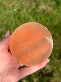 Image 1 of Peach Selenite Charging Plate