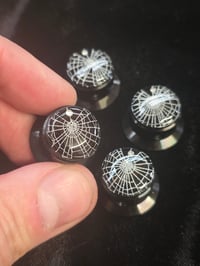 Image 2 of Preserved Web Guitar potentiometer knobs - Set B