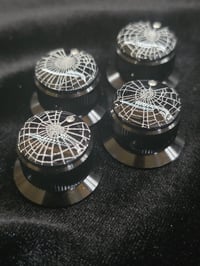 Image 5 of Preserved Web Guitar potentiometer knobs - Set B