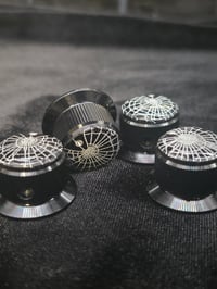 Image 6 of Preserved Web Guitar potentiometer knobs - Set B
