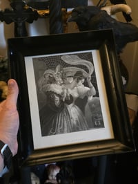 Image 1 of STATEMENT LARGE Antique Occult engraving collection with preserved web I