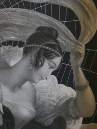 Image 5 of STATEMENT LARGE Antique Occult engraving collection with preserved web I