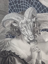 Image 8 of STATEMENT LARGE Antique Occult engraving collection with preserved web I