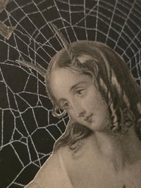 Image 8 of STATEMENT LARGE Antique Occult engraving collection with preserved web J