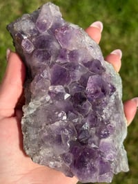 Image 3 of Large Purple Amethyst Cluster