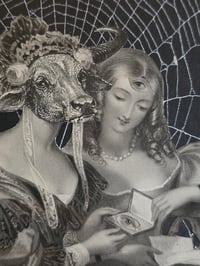 Image 1 of STATEMENT Antique Occult engraving collection with preserved web L