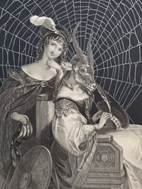 Image 2 of STATEMENT Antique Occult engraving collection with preserved web M