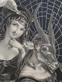 Image 3 of STATEMENT Antique Occult engraving collection with preserved web M