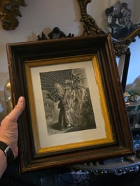 Image 1 of STATEMENT LARGE Antique Occult engraving collection with preserved web P