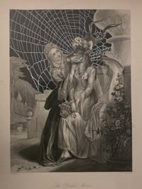 Image 4 of STATEMENT LARGE Antique Occult engraving collection with preserved web P