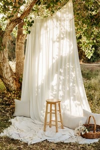 The Heirloom Ivory Draping Set