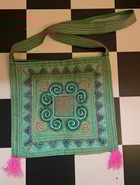 FUN Embroidered Boho Cross Body Bag