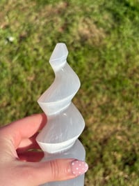 Image 4 of Selenite Unicorn Horn