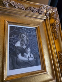 Image 8 of STATEMENT LARGE Ornate Antique Occult engraving collection with preserved web R