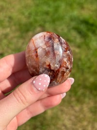 Image 6 of Fire Quartz Palmstone