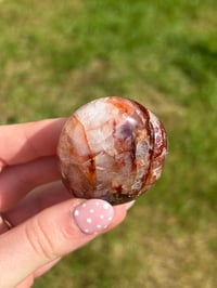 Image 9 of Fire Quartz Palmstone