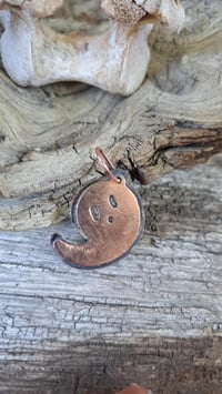 Ghost copper pendant-cd7a3d5a