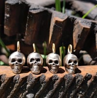Image 1 of Brass Skull Pendant