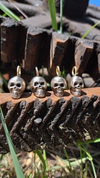 Image 2 of Brass Skull Pendant