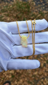 Image 1 of Natural Raw Ethiopian Opal Nugget