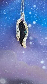 Image 2 of Zorya~ 9.4g Moldavite pendant