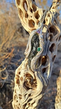 Image 4 of Zorya~ 9.4g Moldavite pendant