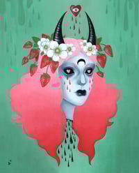 strawberry season 8x10 print